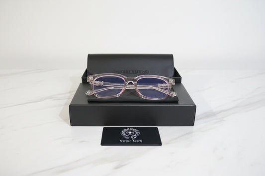 Chrome heart glasses